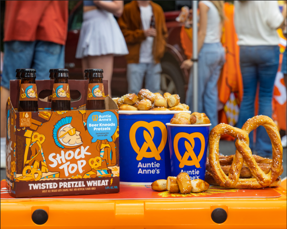 Shock Top and Auntie Anne’s® Take Over Tailgate Season with the Return of Shock Top Twisted Pretzel Wheat and the Limited-Edition TWIST Vest